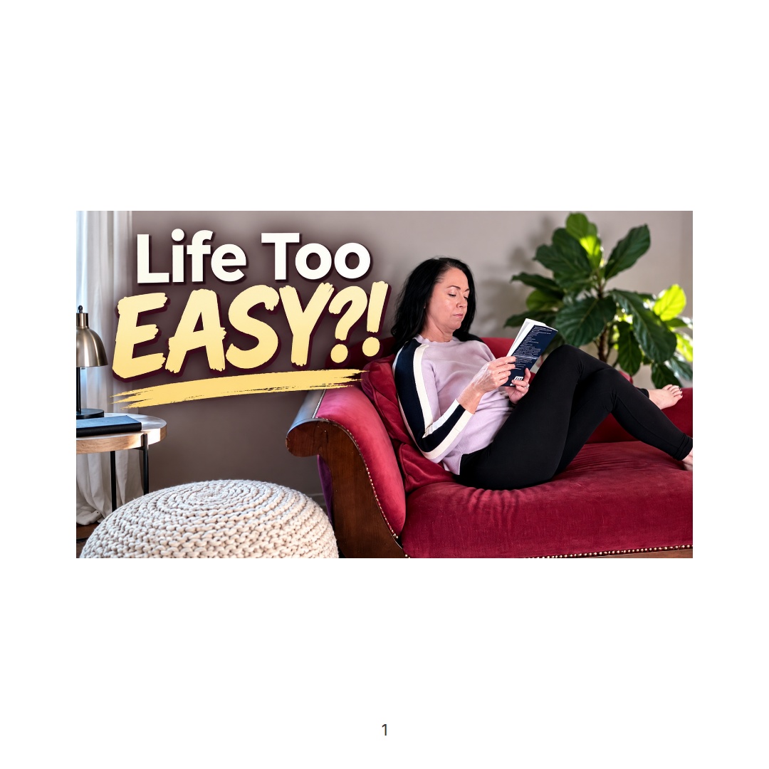 Featured image for “What Happens When Life Stops Challenging Your Body?”